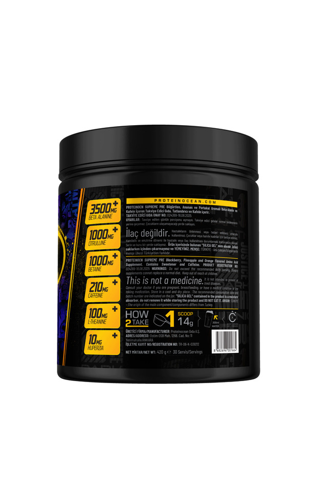 BATMAN PRE-WORKOUT- 420g - 30 Servis - 2