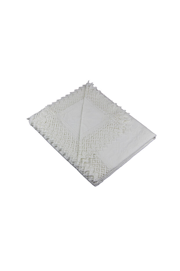 White Rectangular Tablecloth 150×100 cm - 1