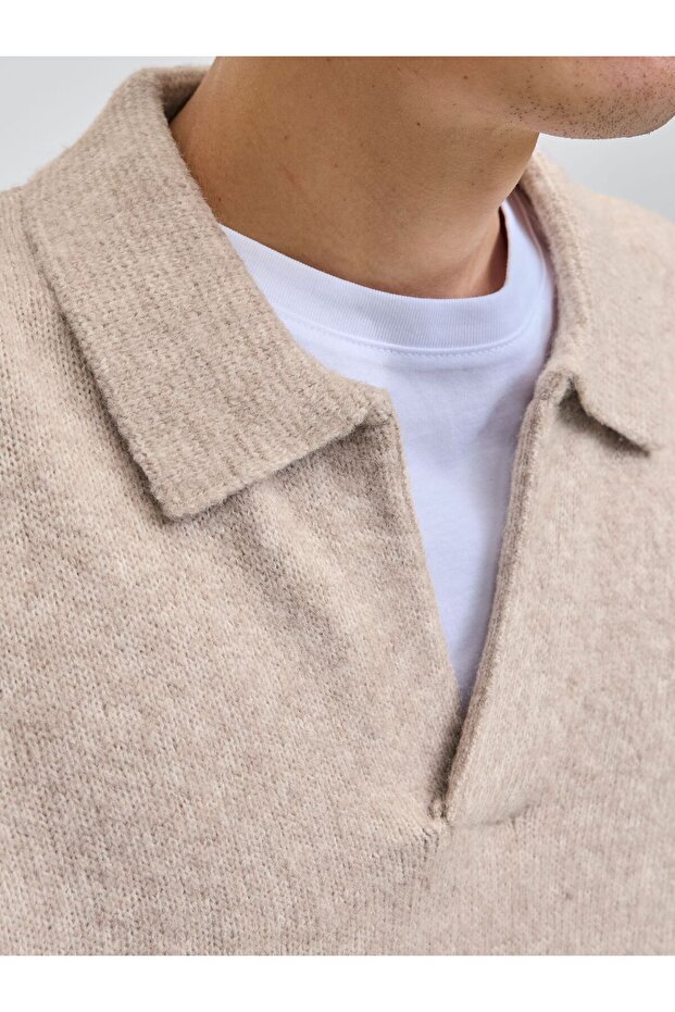 Strickpullover Einfarbig Strickpullover - 6