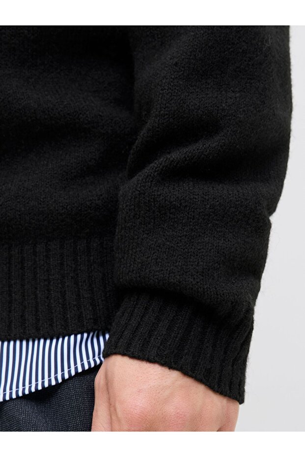 Strickpullover Einfarbig Strickpullover - 7