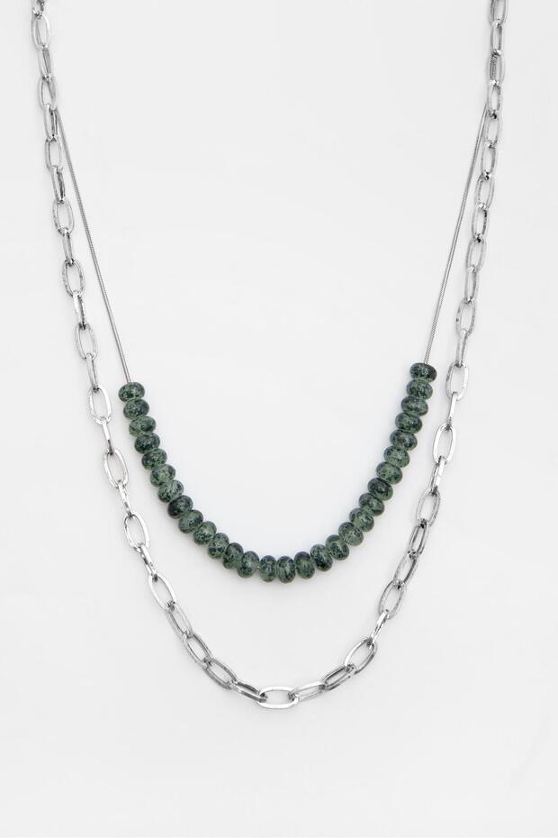 2'li boncuklu kolye seti - 2