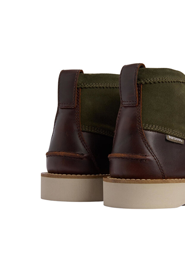 Hadston Chukka Bot OL32 Olive/Dark Brown - 4