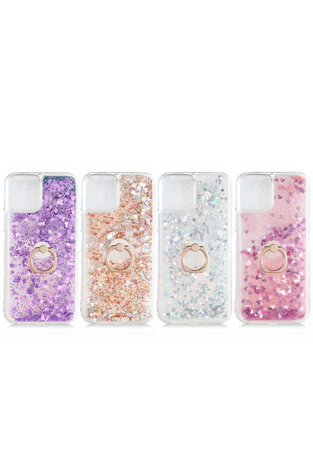 حافظة متوافقة مع هاتف iPhone 13 من TKDW - أرجواني - 3