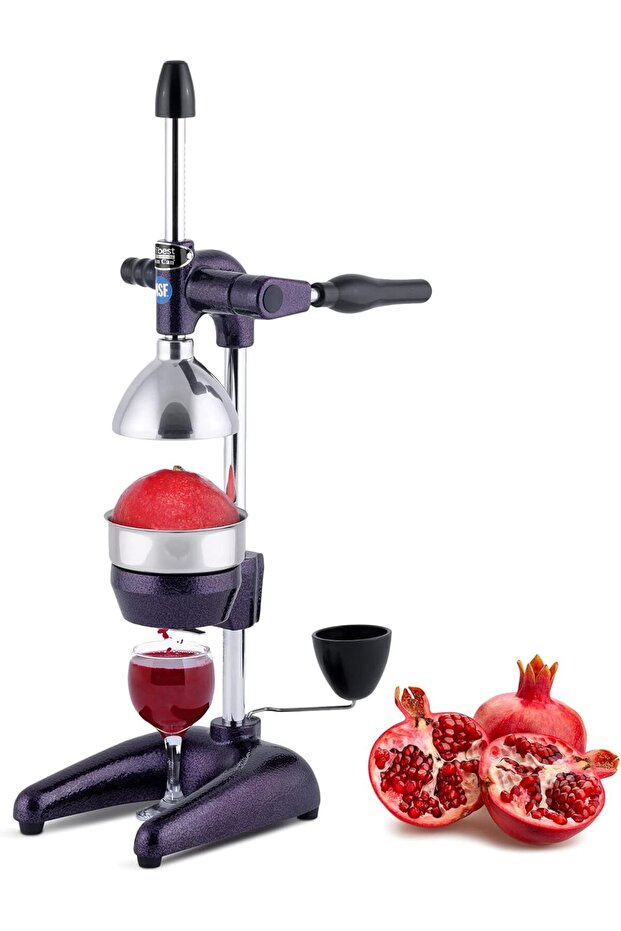 Pro MJP-105 XL Professional Manual Juice Cold Press Juicer for Pomegranate & Citrus, One-Siz