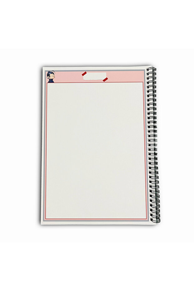 Jujutsu Kaisen Suguru Geto Unlined A4 School Notebook 72 Sheets Model 2 - 6
