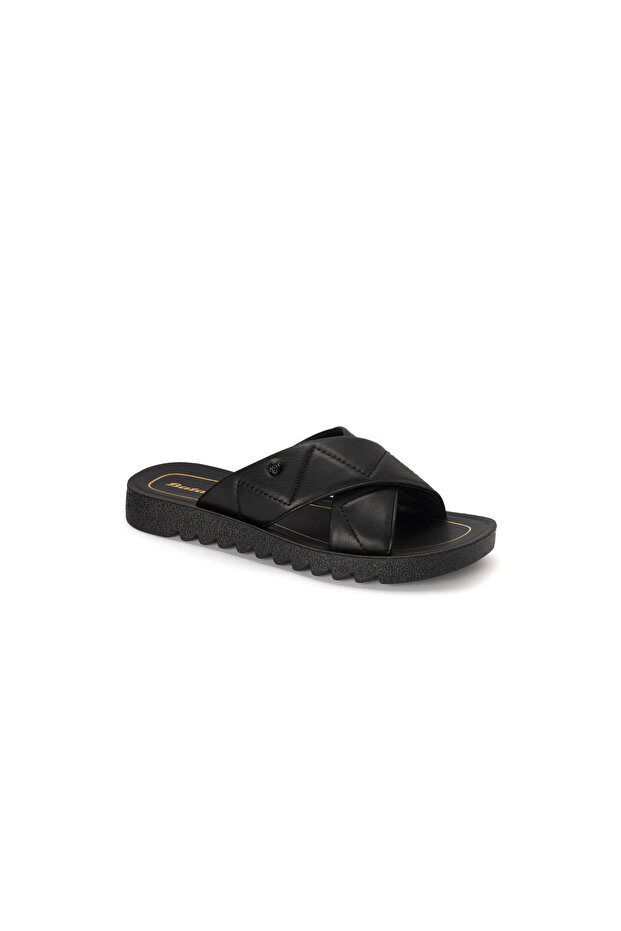 Casual Cross-Strap Slide Sandals - 2