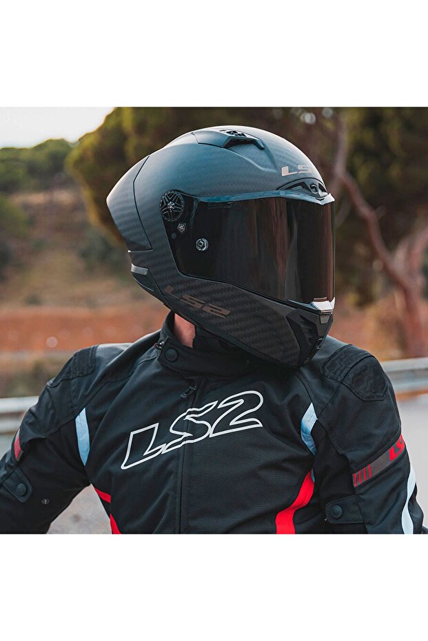THUNDER KARBON GP AERO MAT SİYAH KASK - 5