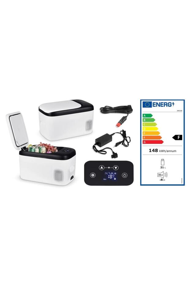 Refrigerator, cooling and heating function, 2 operating modes and Max, lock for... - 2