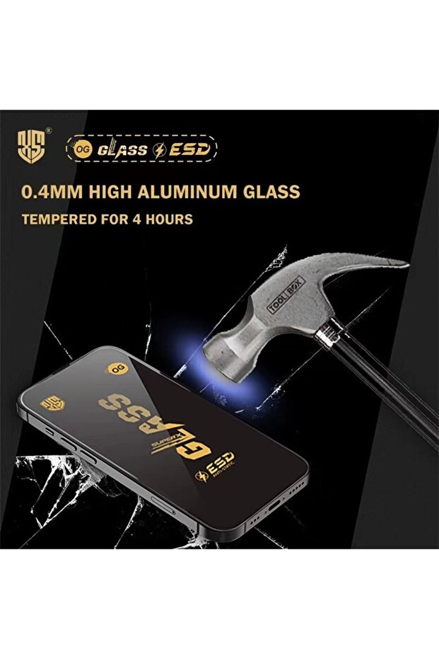 Tempered Glass Screen Protector for iPhone 16 Pro, - 3