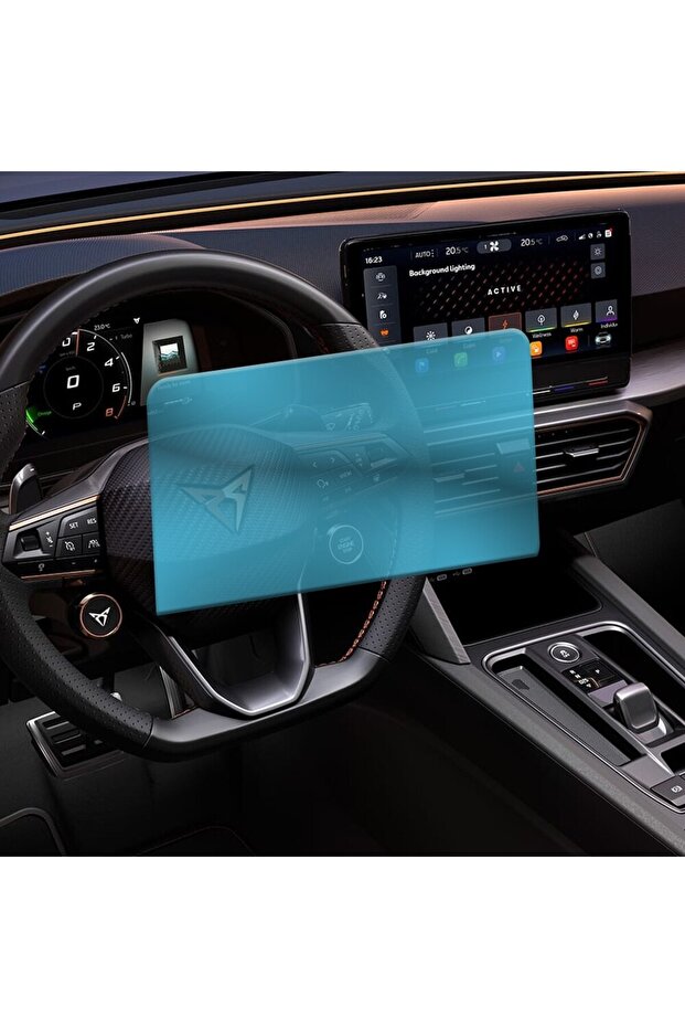 Hydrogel Navigation Screen Protector for Seat Leon Cupra, - 4