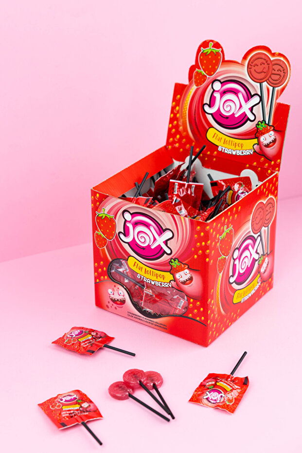 Flat Lollipop Çilek - 2