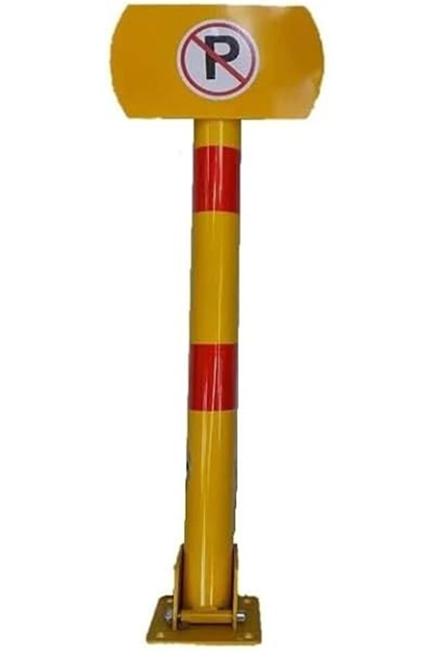 Flexible 70cm Reserve Parking Barrier with Lock System - Durable Design, Easy to Install - 1