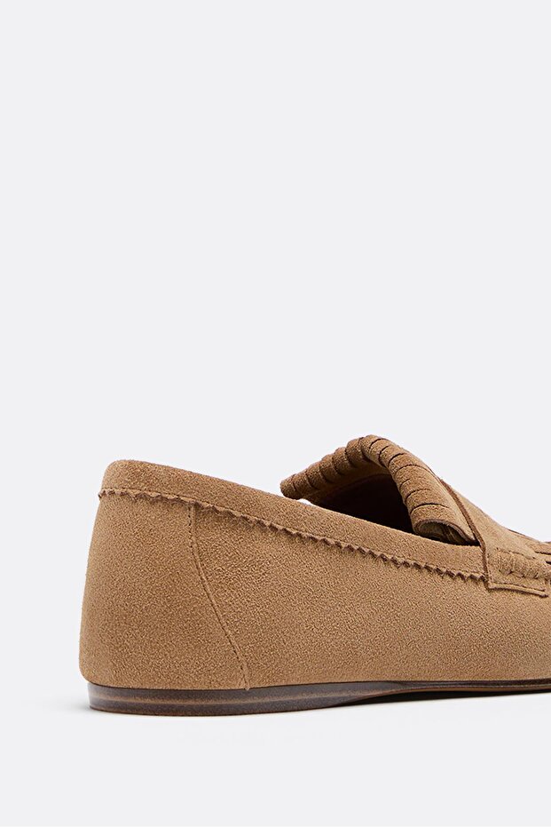 Mokasen püsküllü deri - 3