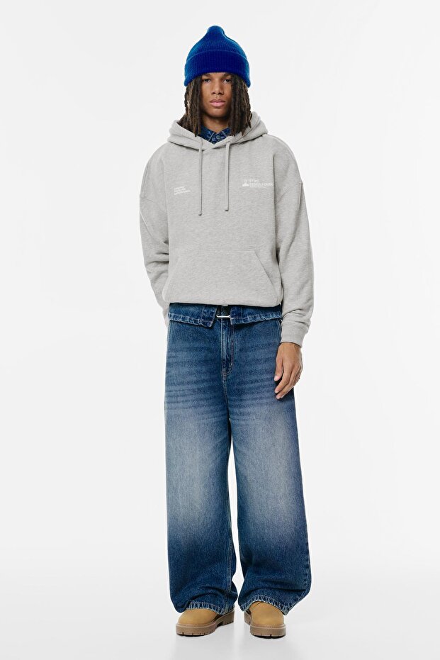 STWD kapüşonlu sweatshirt - 5