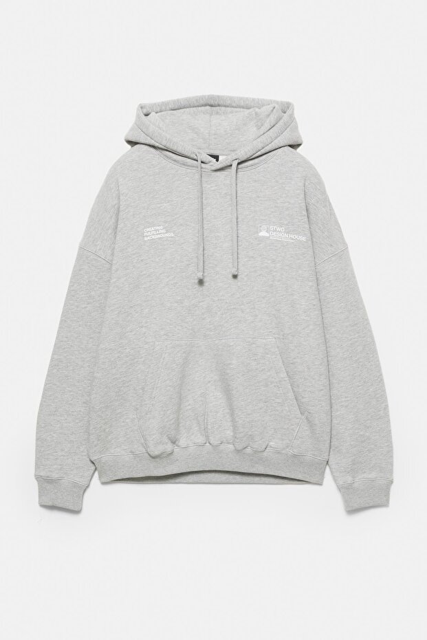 STWD kapüşonlu sweatshirt - 6