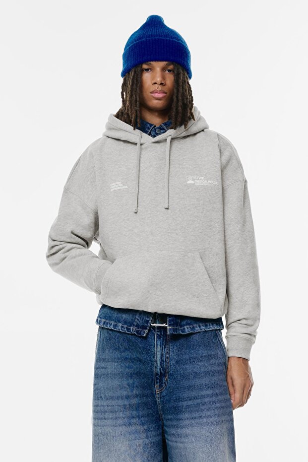 STWD kapüşonlu sweatshirt - 4