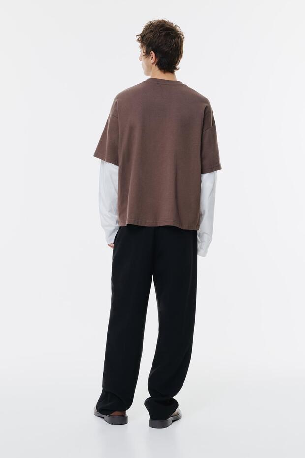Tailored fit jogger pantolon - 4