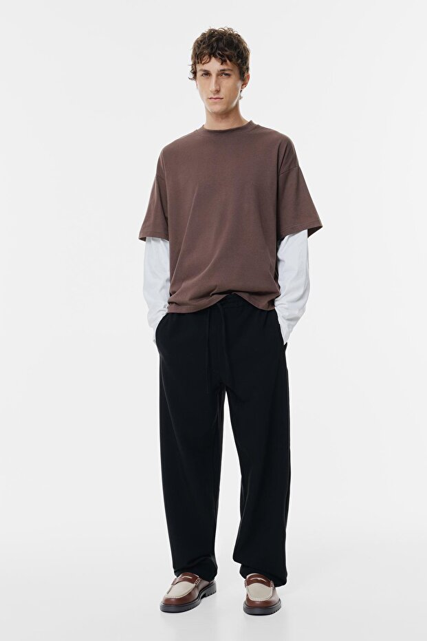 Tailored fit jogger pantolon - 1