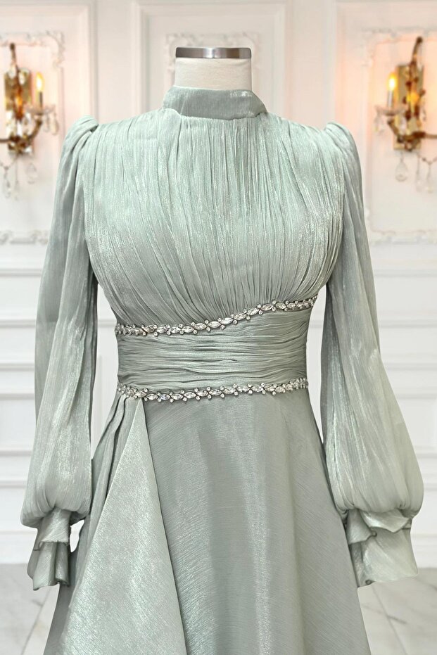 Alize Abiye Elbise Mint - 2