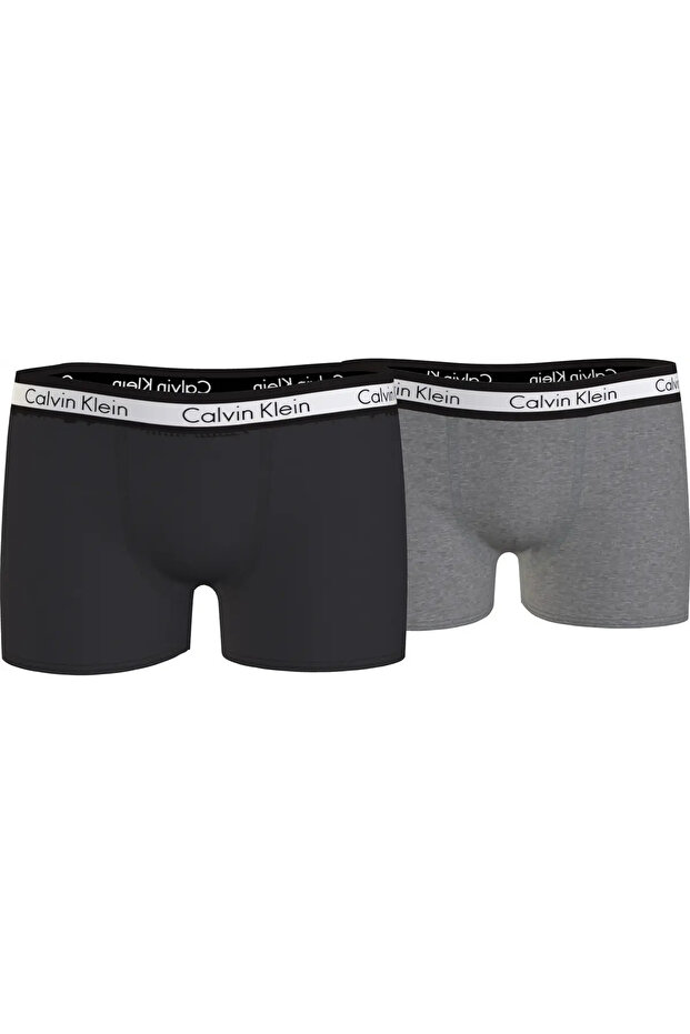 2PK TRUNKS Erkek Siyah Boxer Set - 1