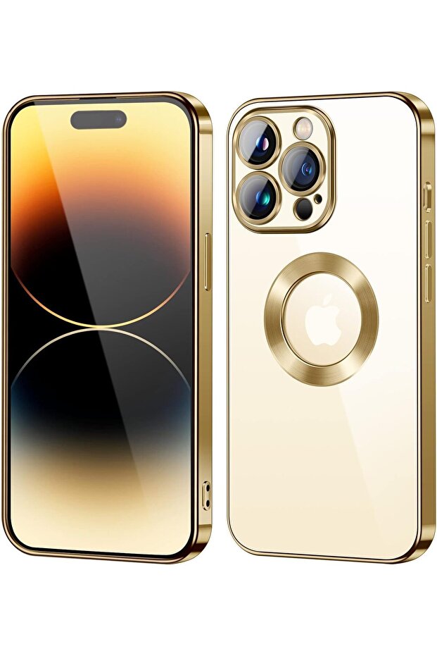 Case for iPhone 14 Pro – Electroplated Soft TPU Full-Body Protective Cover with Camer