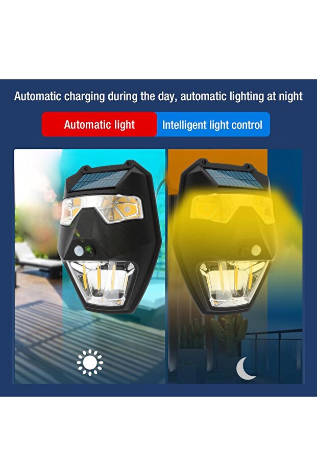 مصابيح حائط تعمل بالطاقة الشمسية، - 1