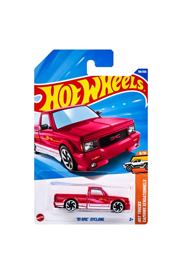 Single Cars 91 Gmc Syclone Jbb89 Short Cardboard Box