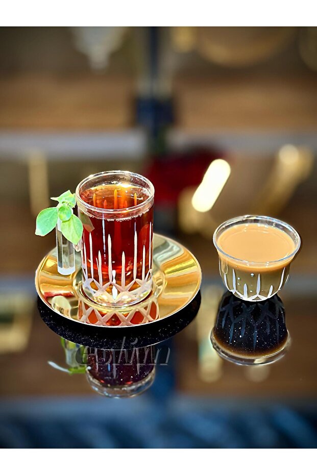 18 parça lüks çay seti - 1