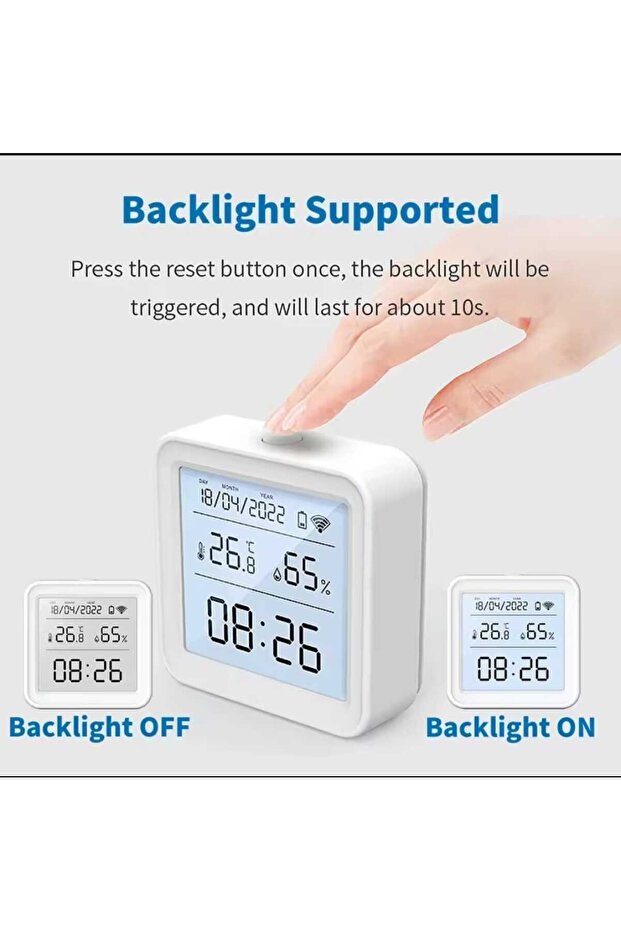 Smart watch to measure temperature and humidity and can be connected to a mobile phone - 2