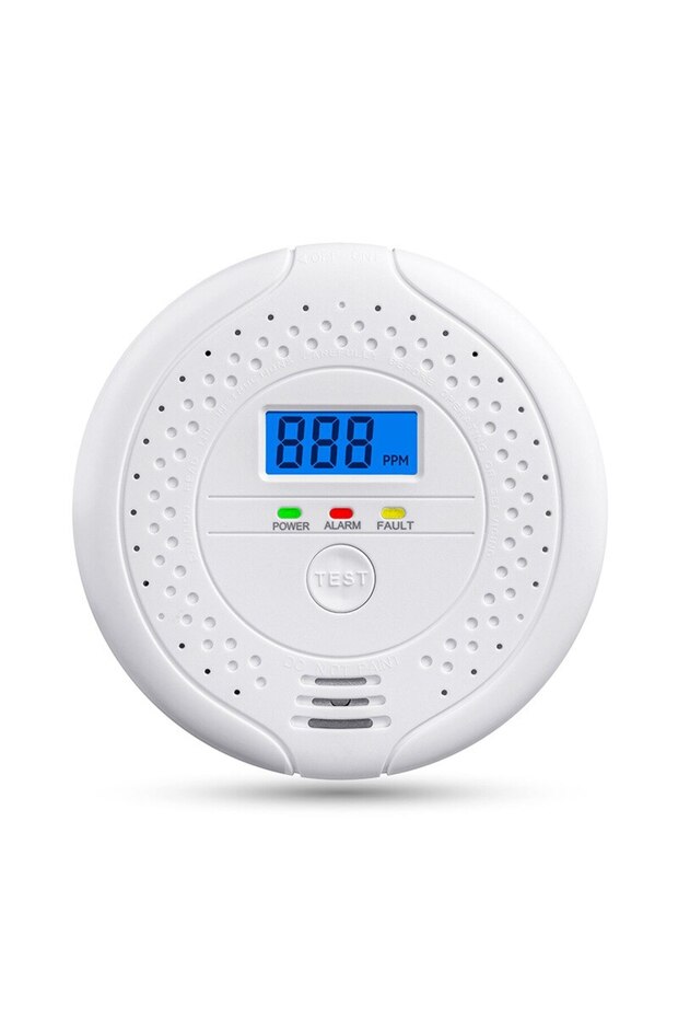 Carbon monoxide detector, with smart sensor, LCD display, audible alarm - 4