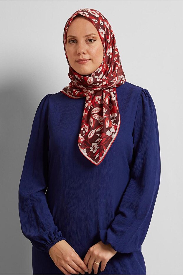 وشاح بنقشة الزهور 8560 - 1