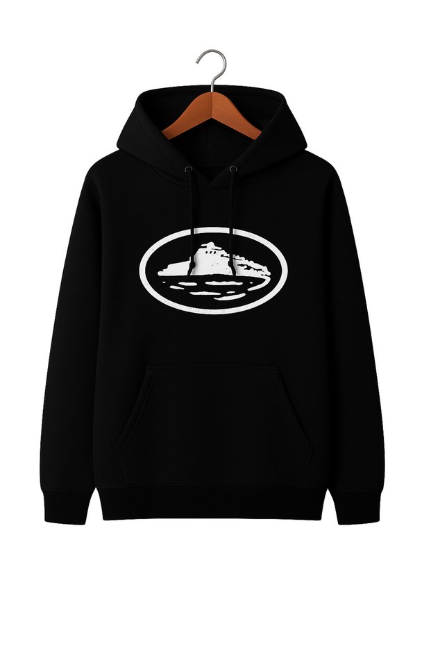 Hooded Hoodie – Men's & Women's Sweatshirt – Casual Sport Style – Distressed Oversize