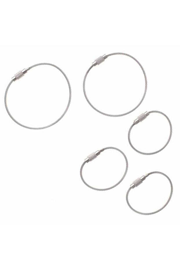 Set 5 brelocuri inox - 4