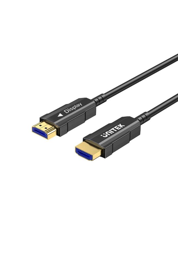4K 60Hz HDMI Fiber Optic Cable, 4K@60Hz Resolution, 18Gbps Speed, 20M, Black | C11072BK-20M