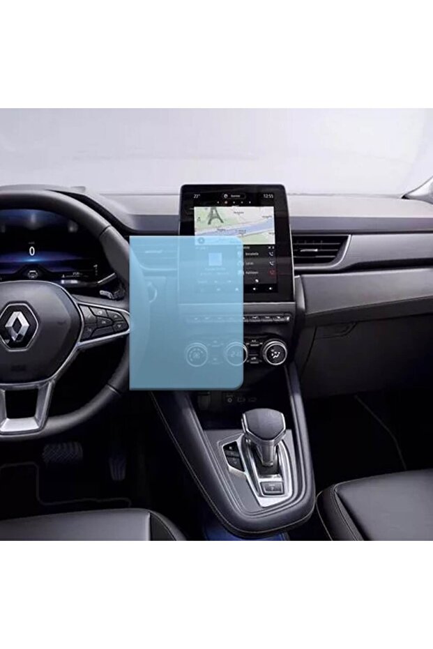 Hydrogel Car Navigation Screen Protector for Renault Captur - 2