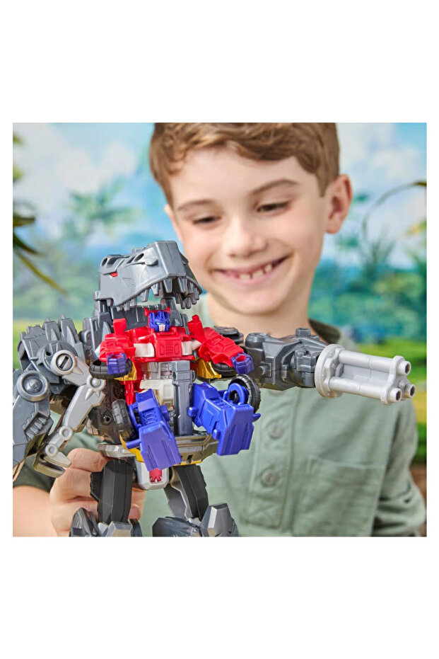 Cyberworld Grimlock Chomp And Battle Action Figure G0748 - 5