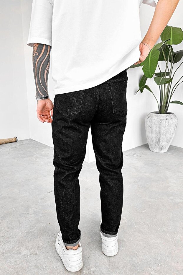 Antrasit Basic Regular Pantolon - 3