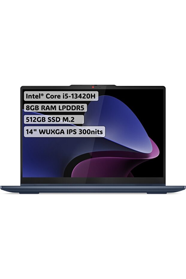 IdeaPad 5 2-in-1 i5 13420H 8GB 512GB SSD W11 Home 14" WUXGA Dokunmatik 83KX005CTR + Kalem - 8