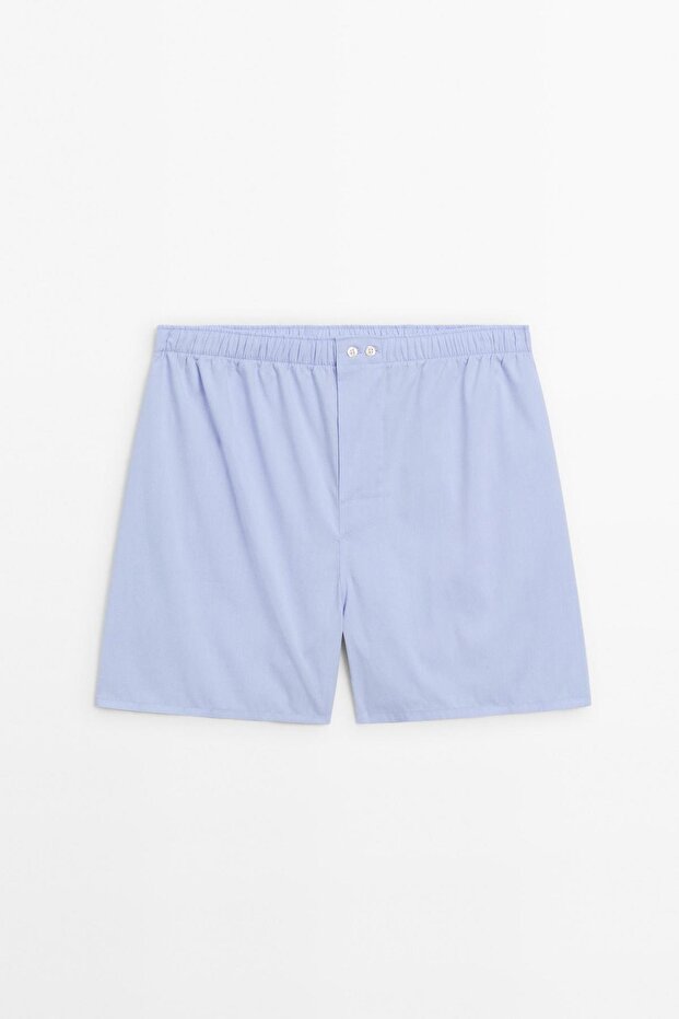 Düz poplin boxer - 4