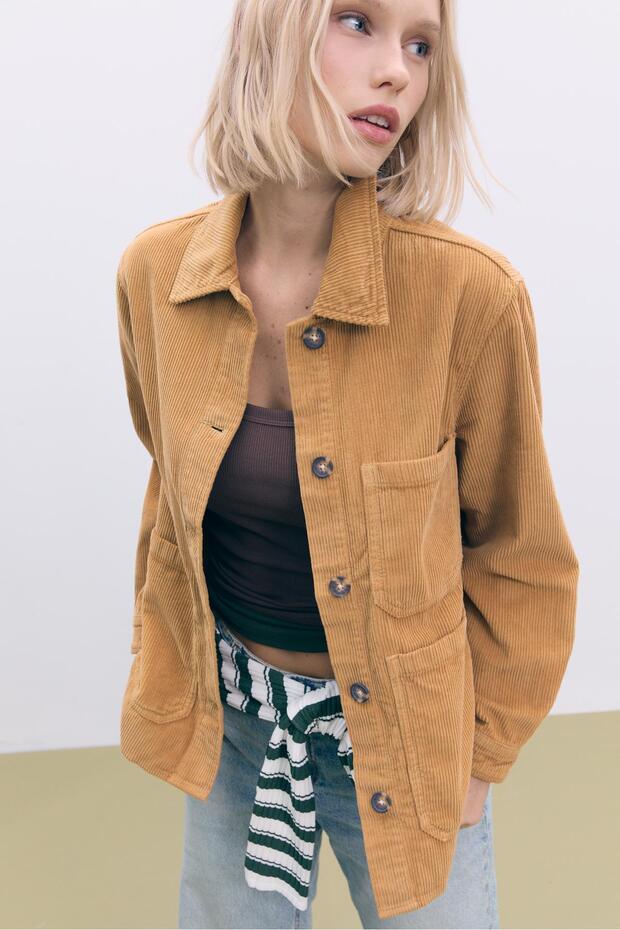 Regular kesim cepli ceket - 3