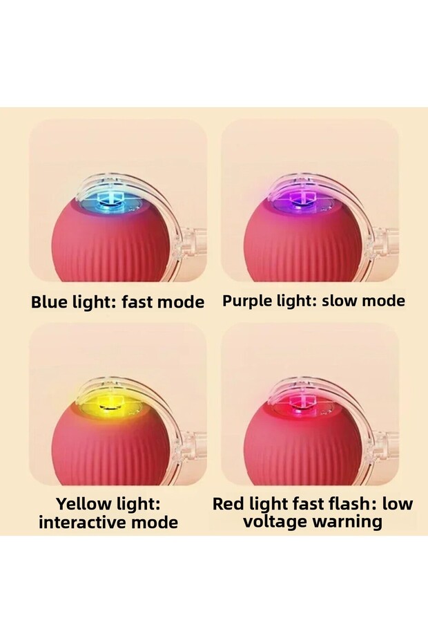 Smart Self-Rotating Cat Toy 360 °   Movement with Bird Sounds: Fun and Exercise - 6