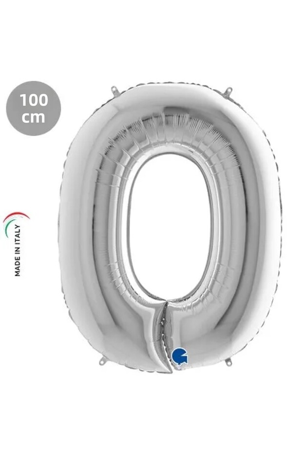 Foil number 0 silver 40 inc 101 cm grabo