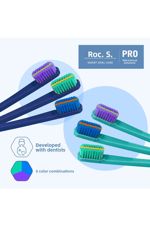 Pro Brackets&ortho Soft Toothbrush Green - 4