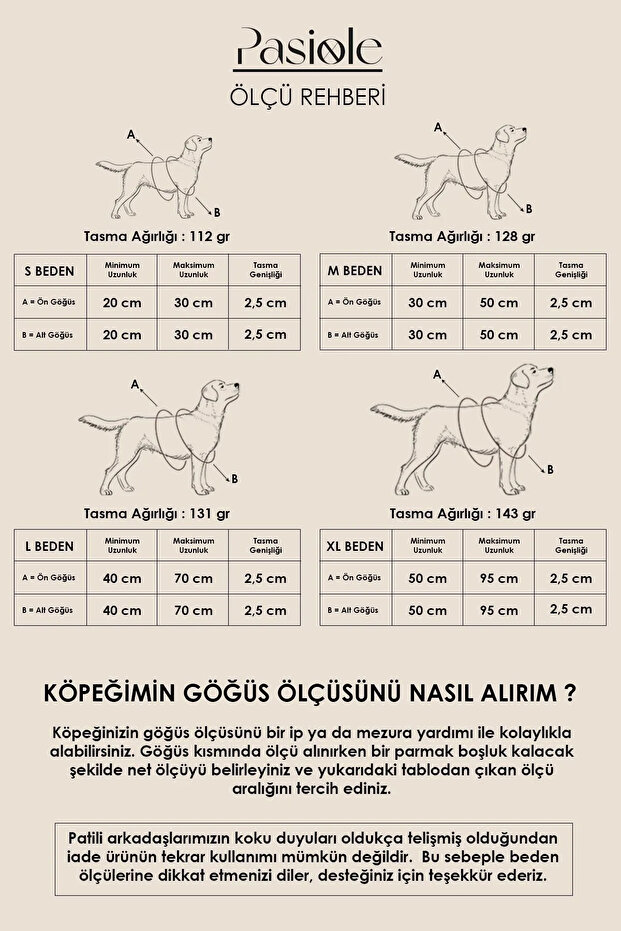 Köpek Göğüs Tasması Gezdirme Tasması Boyun Tasması - 2