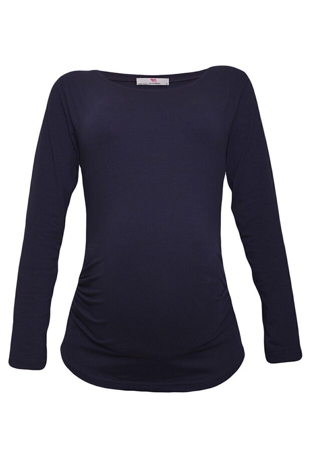 2301-2309 Cotton Long Sleeve Maternity T-shirt