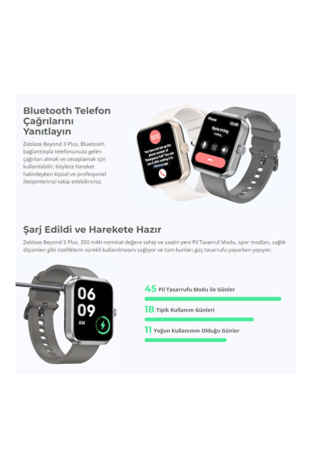 Beyond 3 Plus Akıllı Saat - 8