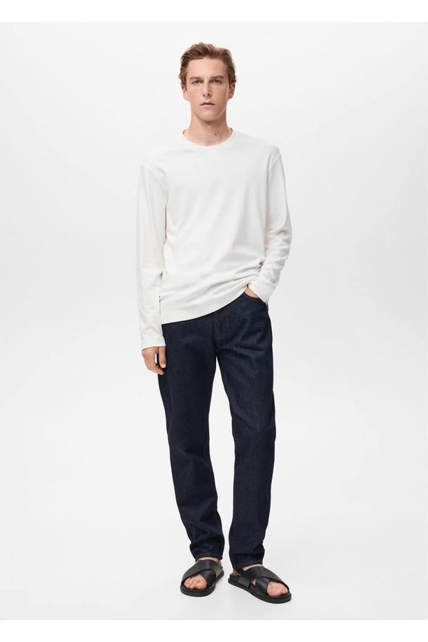 Regular kesim Bob jean pantolon - 2
