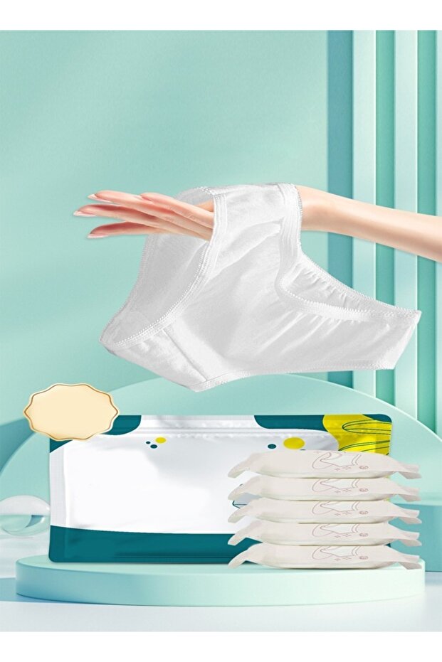 Pack of 20 Large Ergonomic Design Comfortable High Elastic Individually Wrapped 100% Cotton Sterilis