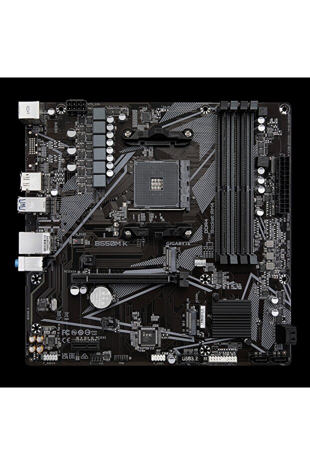 B550m K Ddr4 4733mhz(oc) Hdmı M.2 Dp Matx Am4 - 2