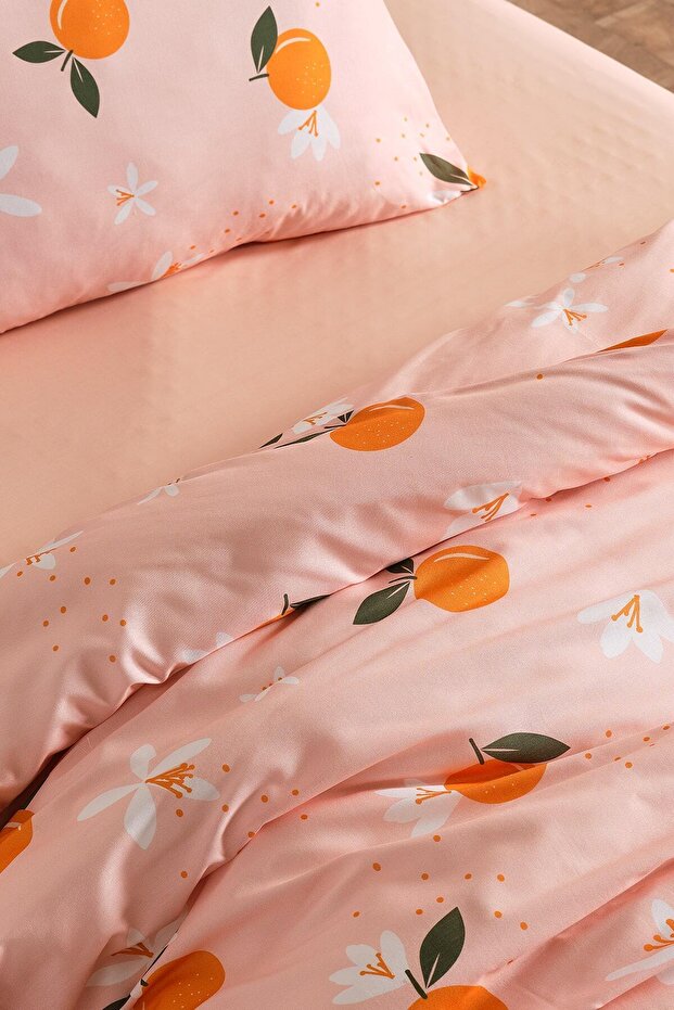 Ranforce Joyful Orange Nevresim Takımı Tek Kişilik - 8